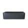 Sink 1010-Gm, 480 x 380 mm, without a hole for the mixer, without overflow, dark gray