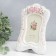 Photo frame Polystone 10x15 cm "Roses. Lace embroidery" Rhinets 23x16.5 cm