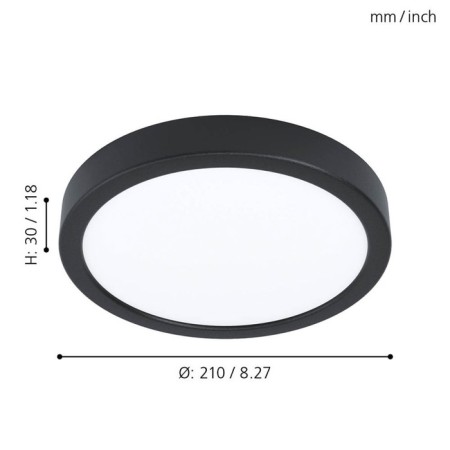 Fueva LED LED 17W 1800LM, 3000k-2