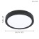 Fueva LED LED 17W 1800LM, 3000k