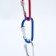 Carabiner with a clutch 5.5cm, mix