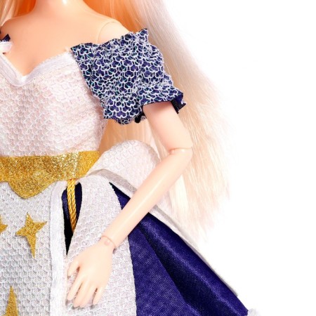Hinge doll "fluffy fashion", with a pet-5