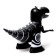 Dinosaur robot, on the control panel, interactive: sound, light, batteries