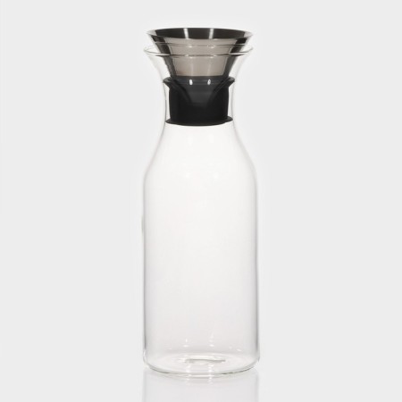 Glass Capherician with Magistro metal cover "Bohemia", 930 ml