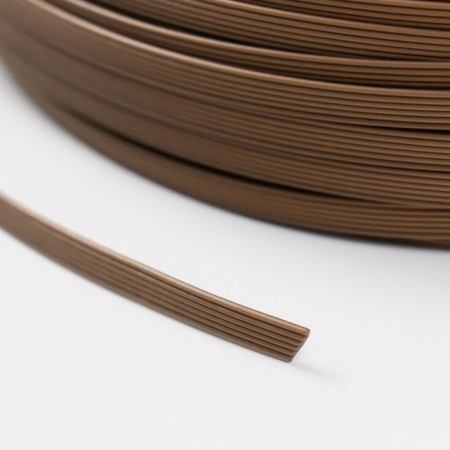 Artificial rattan 6 mm 100 m wave (metallic bronze)-3