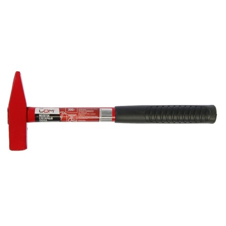 A hammer shock, a square boiler, a metal rubberized handle, 300 g-1