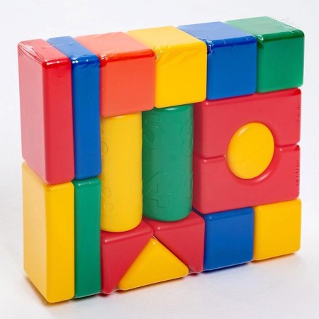 Construction set, 18 elements 6 x 6 cm-6
