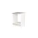 Wardrobe Larisa 600x600x850 under the oven white/latte/country