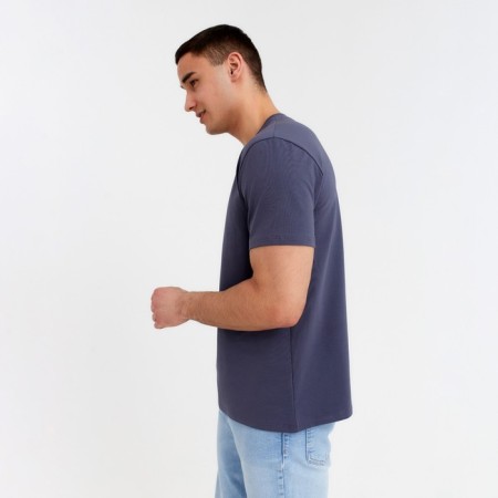 Men's T-shirt Minaku "Abstraction" Graphite color, river 56-2