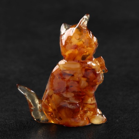 Souvenir "Cat", amber-3
