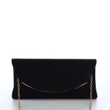 Female bag on a magnet, black color