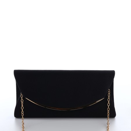 Female bag on a magnet, black color