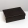 Gift folding box, packaging, “black”, 21 x 15 x 7 cm