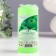 Candle - Aromatic "Apple" cylinder, 5x11.5cm, 25 hours, 115 g, green