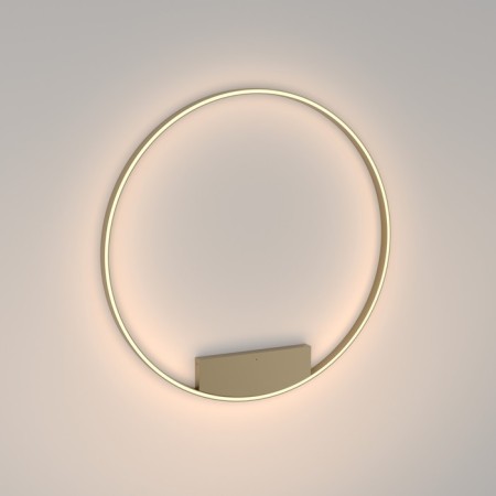 Ceiling light MayToni Mod058CL-L65BS3K, 1XLED, 61W, 100x100x3.5 cm, 3000lm, brass color-3