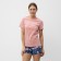 Homemade female set (T -shirt, shorts), pink color, size 50