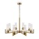 Suspended Freya Adeline, E14, 8x60 W, 350x750x750 mm lamp