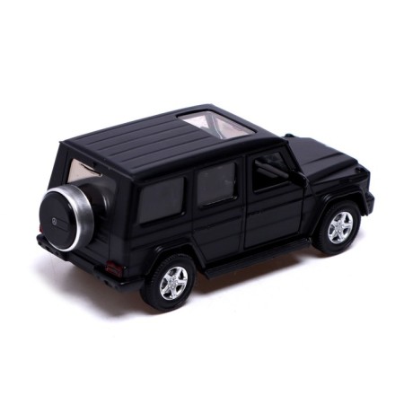 Metal Mercedes-Benz G350D, 1:42, inertia, doors open, black color-3