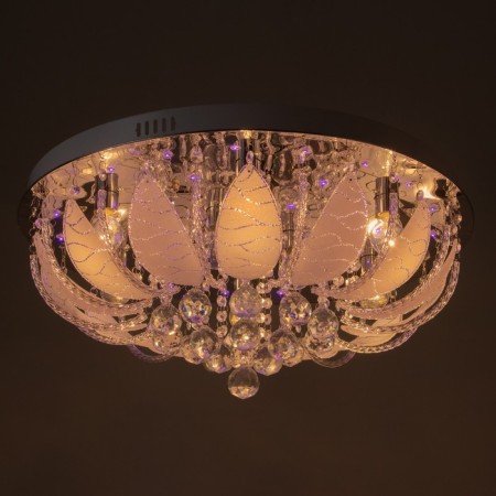 Chandelier 5953/600 CR chrome 8x40W E14 LED RGB PDU 50x50x25cm-12