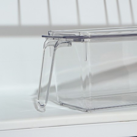 A container for a refrigerator with a lid and a handle Ricco, 32 × 10 × 10 cm-3