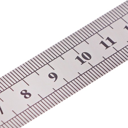 Set of metal linear 4 pieces: 15cm, 20cm, 30cm, transporter-7
