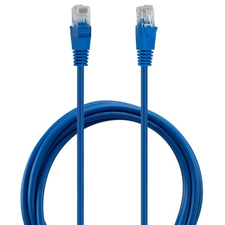 Buro UTP 4 pairs CAT5E CCA Molded 2M Blue RJ-45 (M) -RJ-45 (M)-1