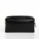 Lightning cosmetic bag, Textura, black color