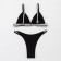 Separate Minaku "Silver" swimsuit, size 50, black color