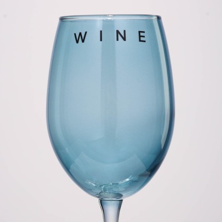 Wine glass "Wine", 360 ml, blue-2