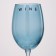 Wine glass "Wine", 360 ml, blue