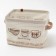 Textile basket "Mugs", 20.5x16 x14.5 cm
