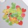 Stickers for creativity plastic "Heart forms" set 40 pcs 0.3x8x14.8 cm
