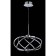 Suspension lamp Maytoni Mod211-07-N, LED, 40 W, 520x520x1500 mm, 2000 lm, 2700k, chrome