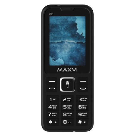 MaxVi K21 Black smartphone