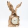 Table hours "Fireplace. Eagle", discrete move, dial d-13 cm, 31 x 47 cm, aa