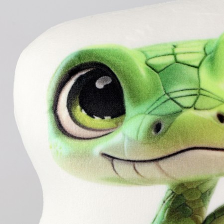New Year. Antistress toy "Snake" Green-4