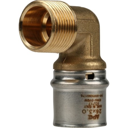 STOUT SFP-0011-003426, 3/4 "x 26 mm, external threads, transitional, brass-2