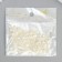Beads for creativity Plastic "Four Linery" Pearl set 200 pcs 0.7x0.7x0.2 cm