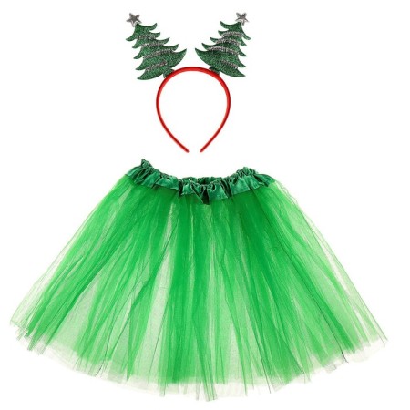 Carnival set "Beauty-Yelka" (rim + skirt), for the New Year-1