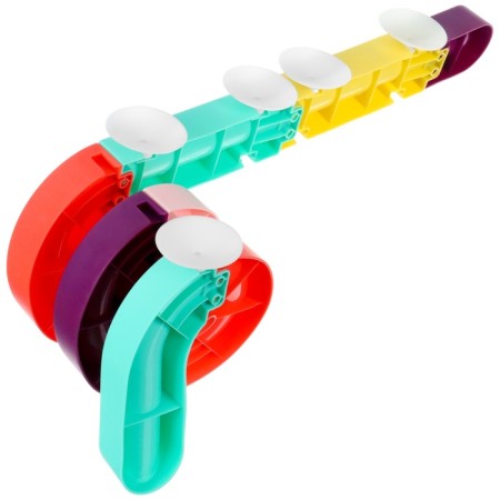Toy Water Hill to play the bathroom, designer, set on suction cups "Water Park Mill"-25