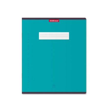 Notebook of 48 sheets in the Erichkrause Unicolor cage, cover coated cardboard, offset block, mix-5