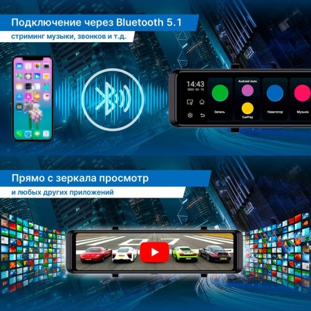 DVR Trendvision Amirror 15 Android University-11