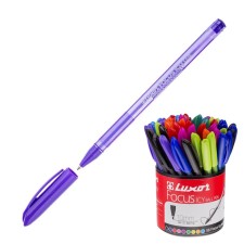 Ballic handle Luxor Focus ICY, Node 1.0 mm, ink and MIX case