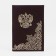 Passport cover, brown color