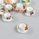 Busina for creativity Plastic "Lill - Brilliant Flowers" 1.3x1.3x0.8 cm