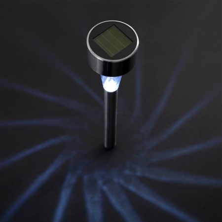 Garden lamp on the sunny battery "Trapezius", 5.3 × 38 × 5.3 cm, 1 LED, glow white-3