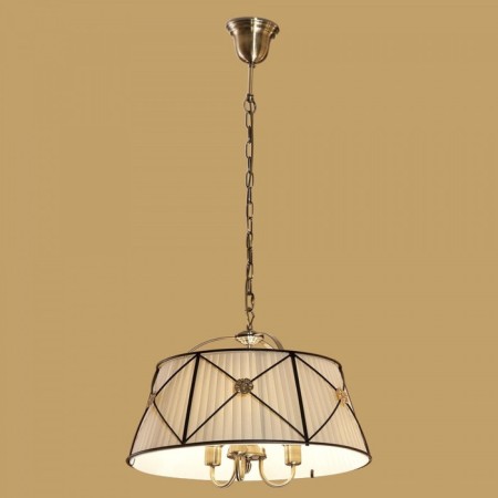 Suspended Citilux “Dresden” CL409131, 52x52x50 cm, 3x60W, E14, brown color-2