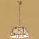 Suspended Citilux “Dresden” CL409131, 52x52x50 cm, 3x60W, E14, brown color