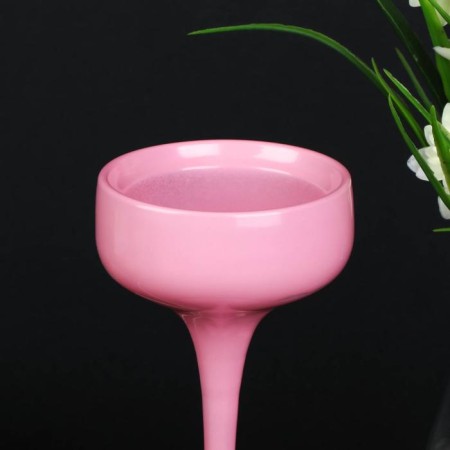 Glass "Glass" Glass Creck "Pink set 3 pcs h- 17, 21, 24.5x12x12 cm-4