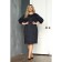 Women's dress, size 50, blue color